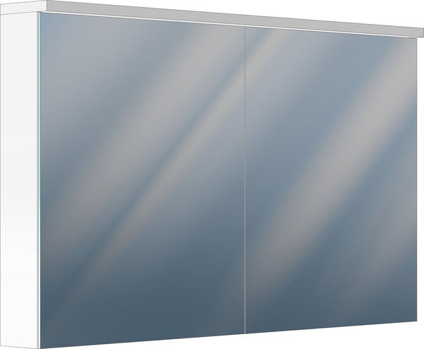 Spiegelschrank Sidler Essenza LED TW, Breite 120 cm, 38 W oben, 5 W unten, Höhe 72 cm, Tiefe 12/15 image number 0
