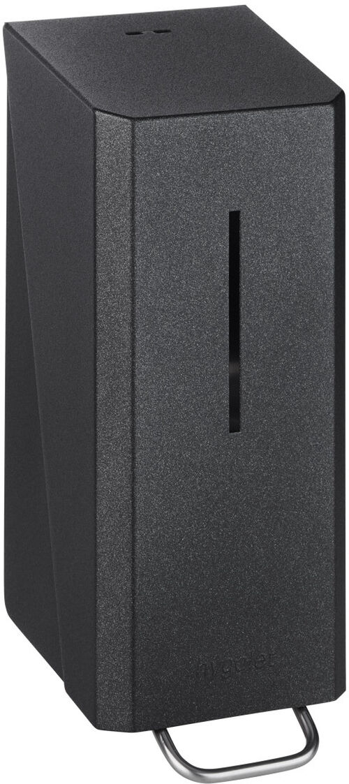 Distributeur de savon Hygolet Vario Edge Noir Peint par poudrage