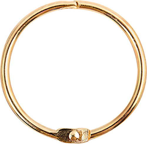 Anneaux pour rideaux Spirella Ringo small couleur or