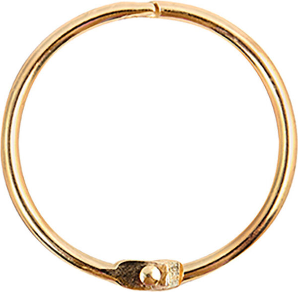 Anneaux pour rideaux Spirella Ringo small couleur or image number 0