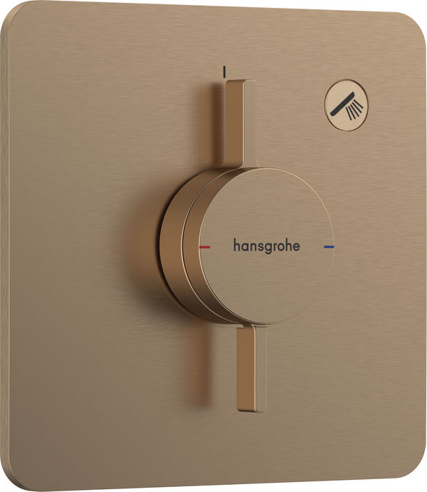Duschsystem Hansgrohe Duo Turn Q brushed bronze image number 0