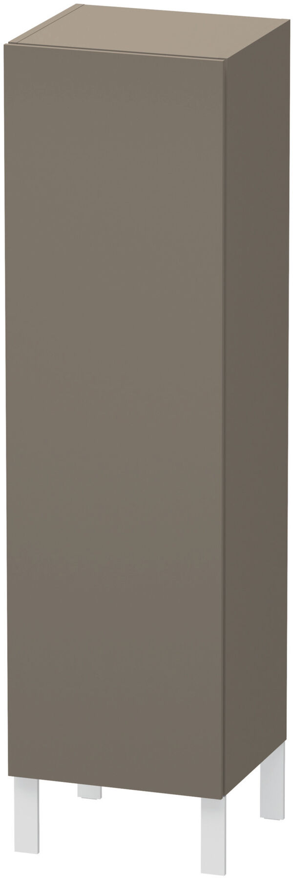 Armadietto laterale L-Cube l:40 cm, a:132 cm, p:36,3 cm 1 porta, cerniere a destra 3 ripiani in vetro image number 0