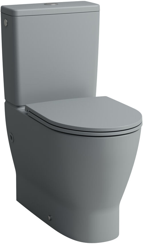 Stand-Klosett Laufen Moderna S rimless Graphit matt