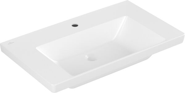 Waschtisch Villeroy & Boch Subway 3.0 80 x 47 cm Stone white matt Cleaneffekt image number 0