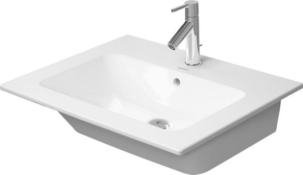 Lavabo per mobili Me by Starck 63 x 49 cm, con troppopieno con foro per rubinetteria  image number 0