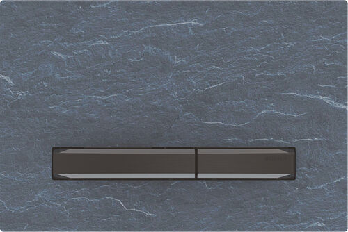 Bet&auml;tigungsplatte Geberit Sigma50 square Mustang Schiefer