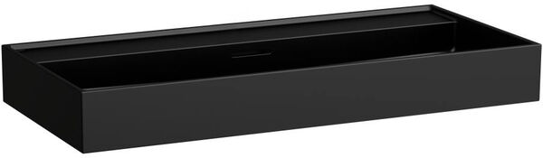 Waschtisch Laufen Kartell 100 x 46 cm Schwarz matt image number 0