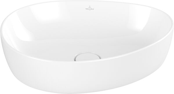 Lavabo d&rsquo;appoggio Villeroy & Boch Antao, 51 x 40 cm, altezza 14,5 cm, senza troppopieno, piletta image number 0