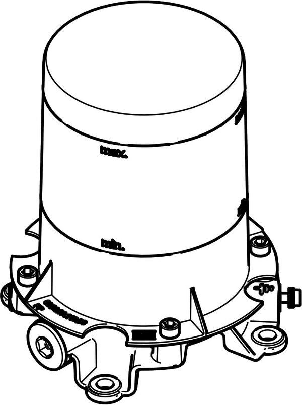 Einbaukörper Dornbracht ½", für Wanneneinlauf Standmontage image number 0