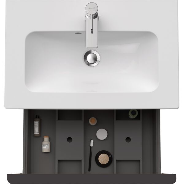 Armadio sottolavabo Duravit D-Neo Basalto opaco image number 4
