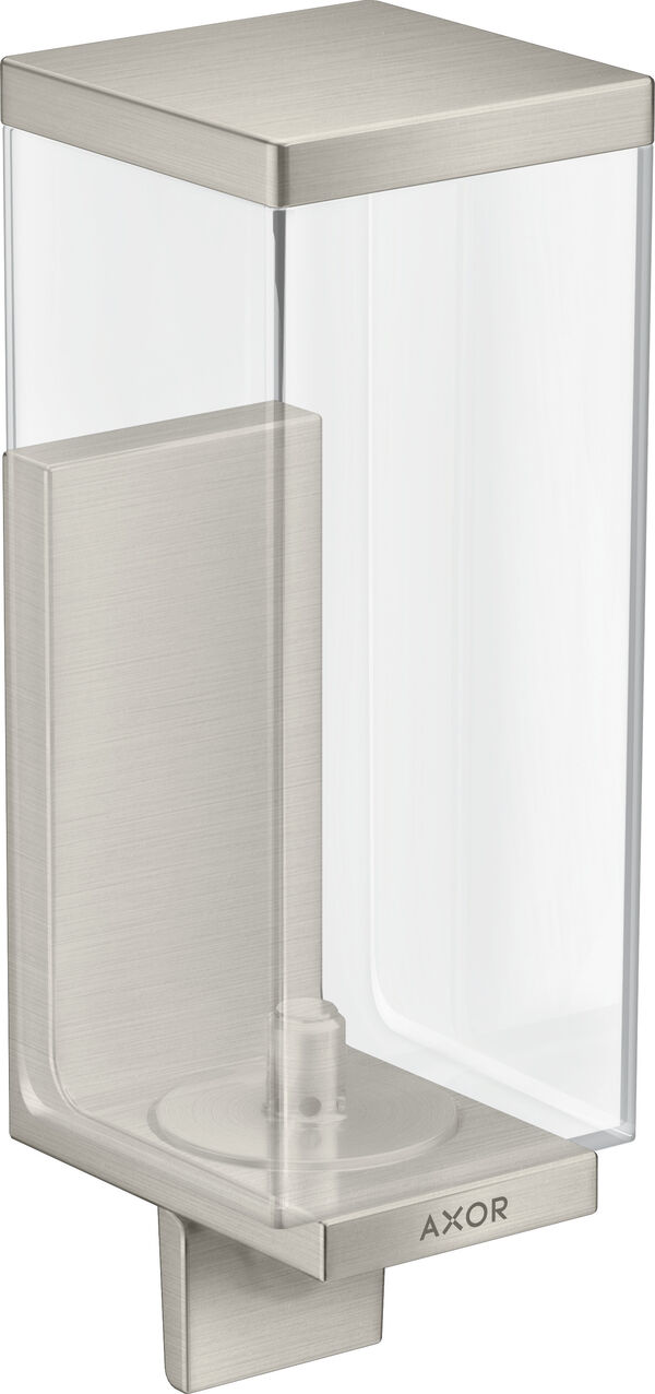 Distributeur de savon liquide Axor Universal Rectangular Couleur acier inoxydable image number 0
