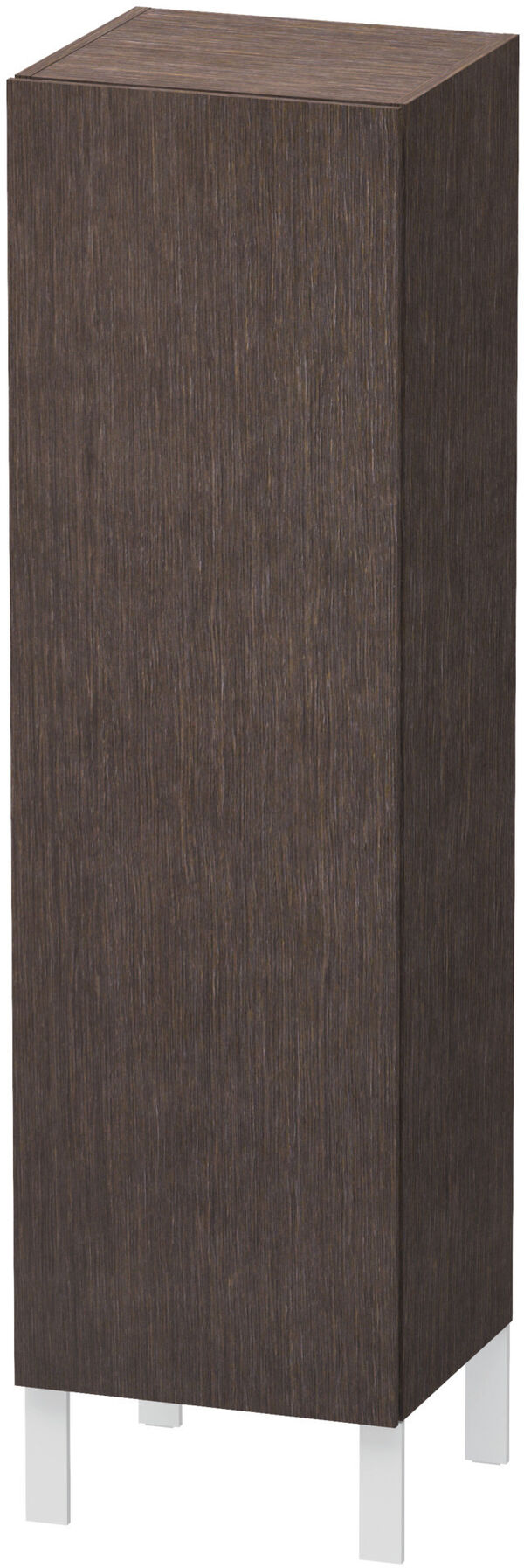 Armadietto laterale L-Cube l:40 cm, a:132 cm, p:36,3 cm 1 porta, cerniere a destra 3 ripiani in vetro image number 0