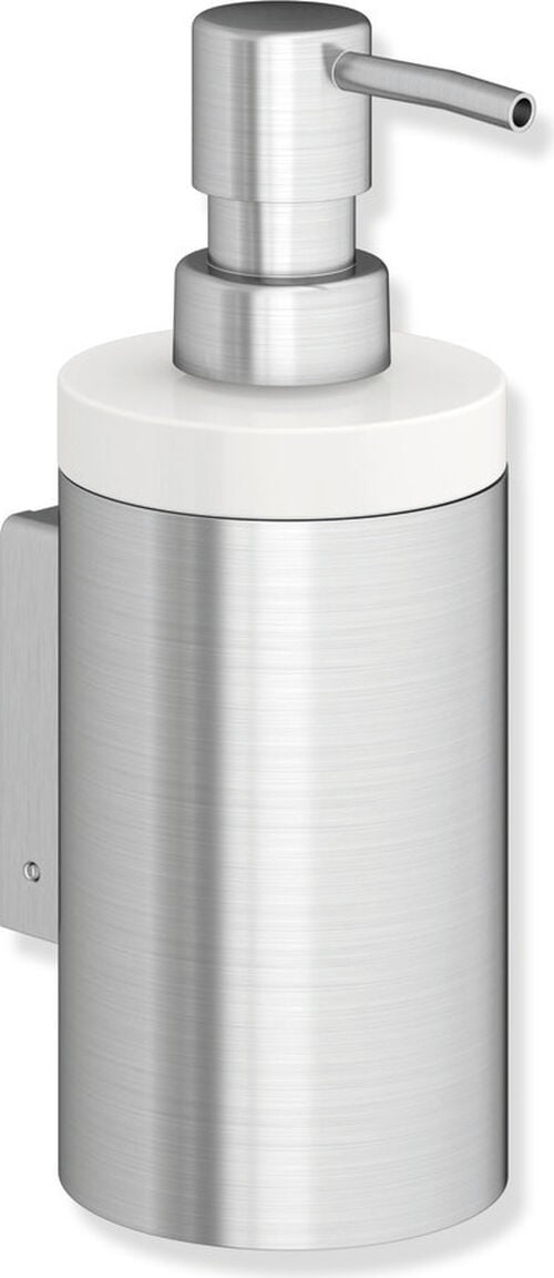 Seifenspender Hewi System 900 edelstahl matt Seifenspender Polyamid signalweiss