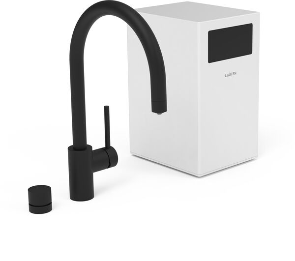 Mitigeur d'&eacute;vier multifonction Laufen Vara Home Acier inoxydable bross&eacute; PVD noir image number 0