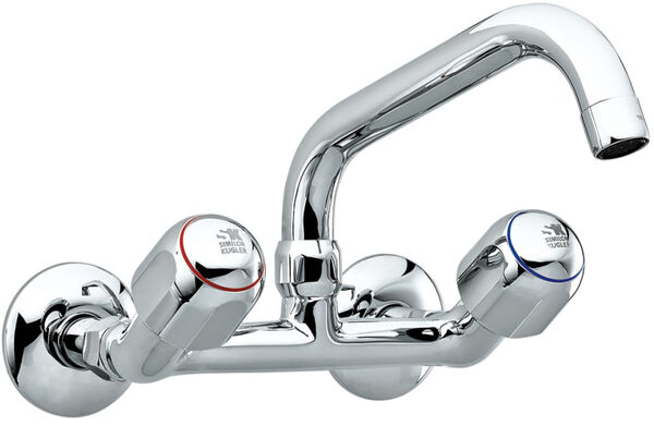 Wandbatterie Laufen Silor chromeline image number 0