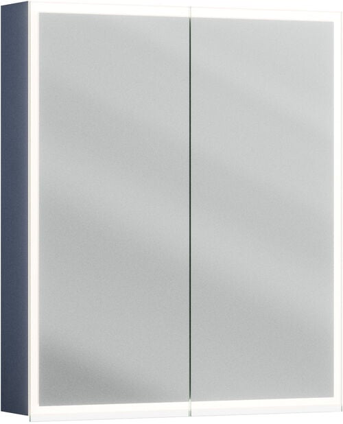 Armoire de toilette Alterna luuna LED plus avec &eacute;clairage inf&eacute;rieur/sup&eacute;rieur Blu fes Couleur de lumi&egrave;re r&eacute;glable en continu 2700-6500 K