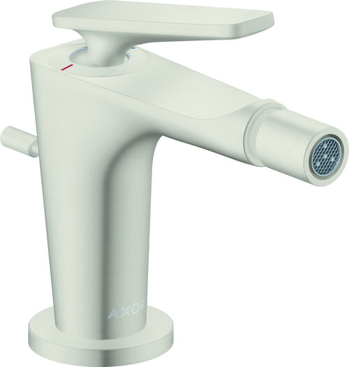 Mélangeur de bidet Axor Citterio C Couleur acier inoxydable Standard
