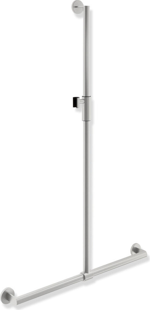 Duschhandlauf Hewi 900, 1250 x 765 mm, &Oslash; 32 mm, mit verschiebbarer Brausehalterstange und image number 0
