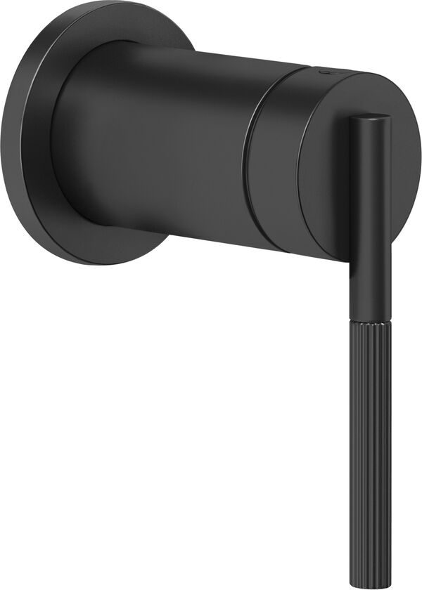 Duschenmischer-Endmontageset Gessi Ingranaggio &frac12;" Schwarz matt image number 0