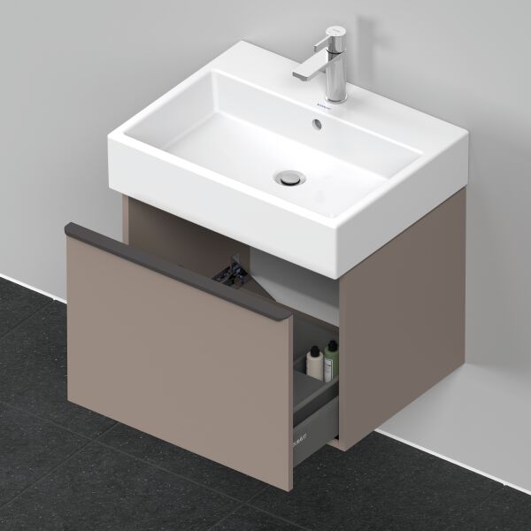 Armadio sottolavabo Duravit D-Neo Basalto opaco image number 3