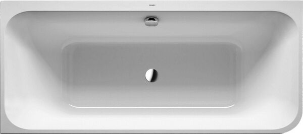 Badewanne Duravit Happy D.2 Plus, Ecke links weiss image number 0