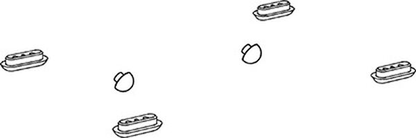 Puffer Duravit, zu Klosettsitz Happy D / D.2 / Starck 1/2/3 Vero / D-Code (1001770) image number 0