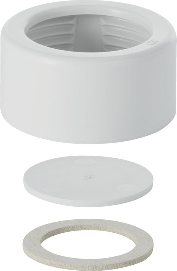 Ecrou de serrage 1" Geberit Gris image number 0