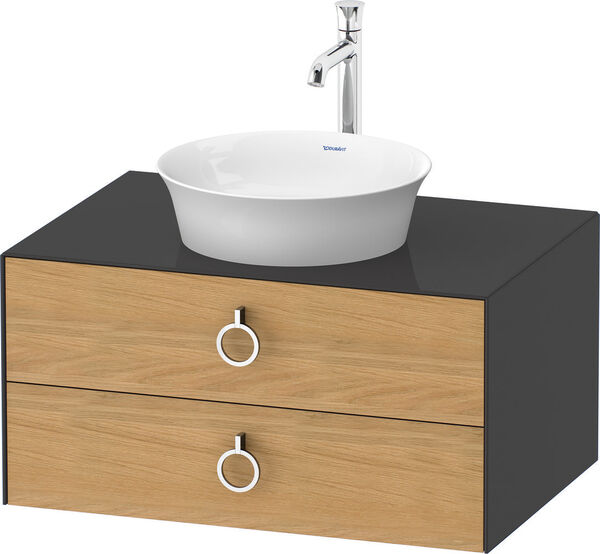 Armadio sottolavabo Duravit White Tulip, larghezza 80 cm altezza 40,8 cm profondità 55 cm image number 0