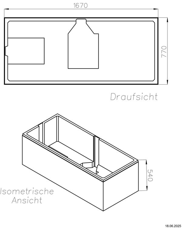 Badewannentr&auml;ger Schedel image number 1
