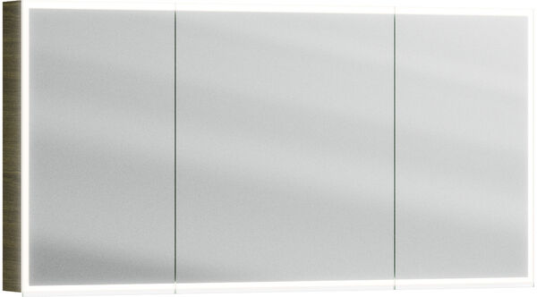 Armoire de toilette Alterna luuna LED plus Ch&ecirc;ne graphite Couleur de lumi&egrave;re r&eacute;glable en continu 2700-6500 K image number 0