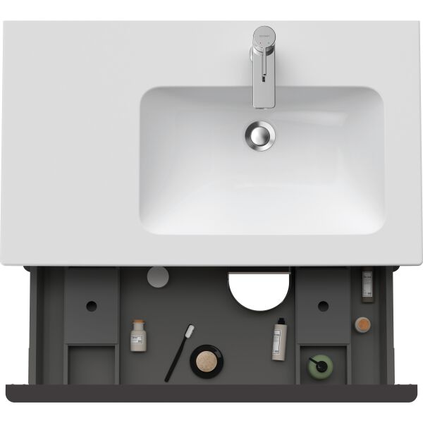 Armadio sottolavabo Duravit D-Neo basalto opaco image number 4