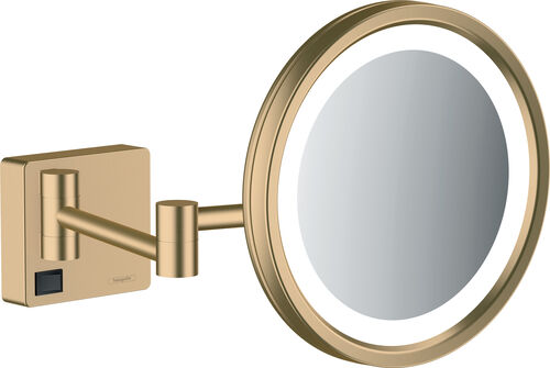 Specchio per cosmetica Hansgrohe AddStoris Brushed bronze