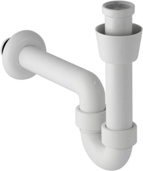 Siphon à tube coudé Geberit Blanc