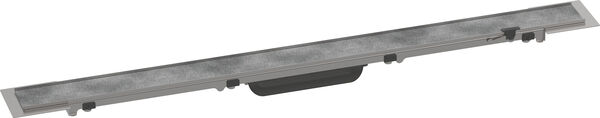 Duschrinne Hansgrohe RainDrain Rock Verchromt image number 0