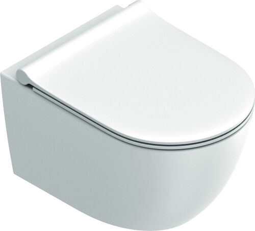 Wand-Klosett Alterna modena S-Tec rimless weiss matt Cleaneffekt