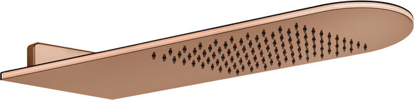 Soffione ad effetto pioggia Gessi 316, &frac12;", per fissaggio murale, 620 x 200 mm, dispositivo image number 0
