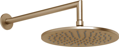 Regenbrause Gessi Anello / Ingranaggio ½" warm Steel brushed
