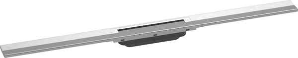 Rigole pour douche Hansgrohe RainDrain Flex Acier inoxydable bross&eacute; image number 0