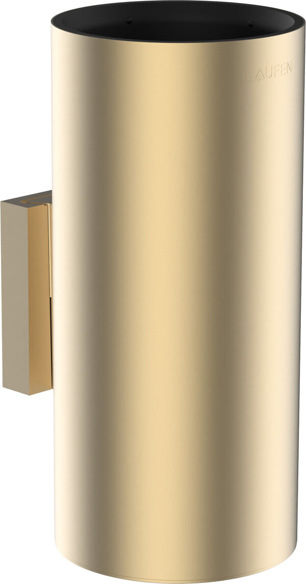 Zahnputzbecher Laufen Niara Gold&nbsp;matt pale&nbsp;PVD image number 0