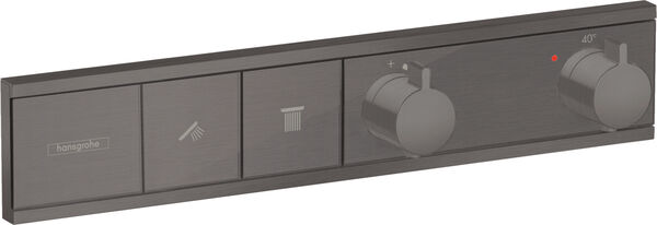 Sistema da doccia Hansgrohe Rain Select, modulo per termostato &frac34;", 456 x 90 mm, per 2 di utenze, image number 0