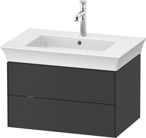 Meuble sous-lavabo Duravit White Tulip Graphite mat image number 0