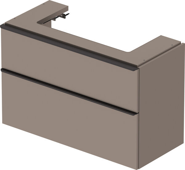 Meuble sous-lavabo Duravit D-Neo Basalte mat image number 0