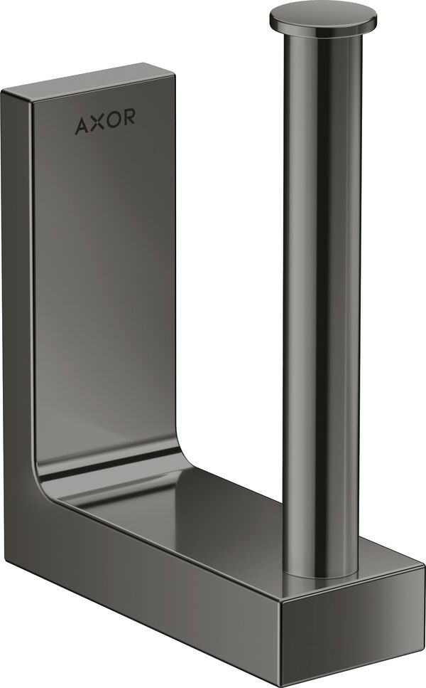 Ersatzpapierrollenhalter Axor Universal Rectangular Polished black chrom image number 0