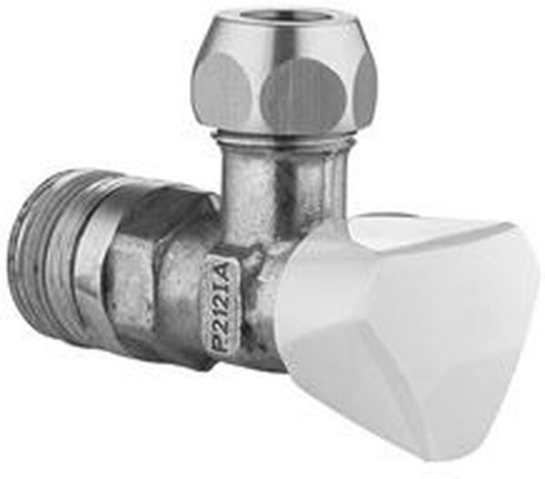 Eckventil 1/2" zu Einbauspülkasten Grohe- Uniset (43821000) image number 0