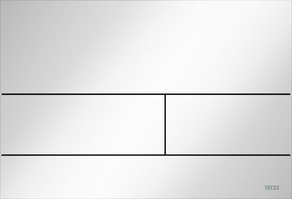 Placca di comando Tece Square II, comando per risciacquamento parziale o completo dal di sopra o image number 0