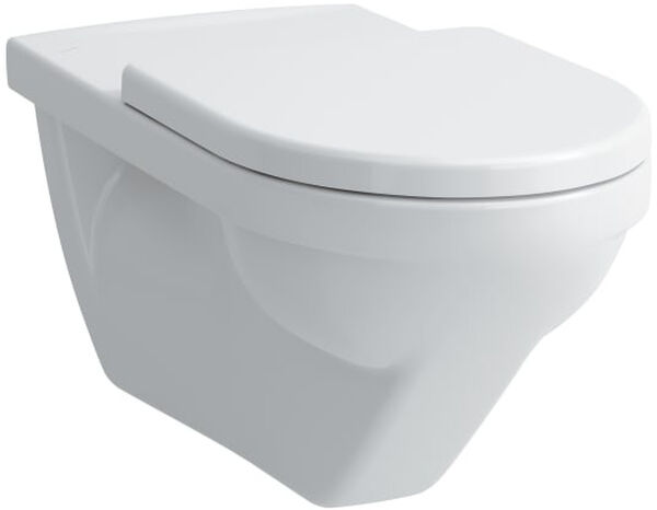Vaso sospeso Moderna R Liberty rimless, sporgenza 70 cm fissaggio visibile cassetta sottomuro image number 0