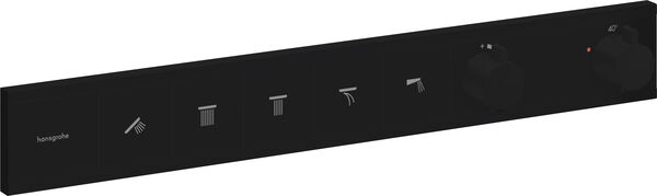 Sistema da doccia Hansgrohe Rain Select, modulo per termostato &frac34;", 669 x 90 mm, per 5 di utenze, image number 0