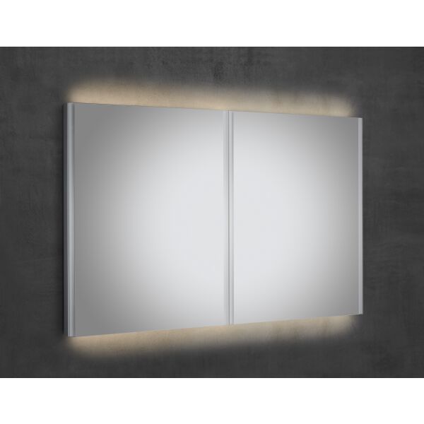 Spiegelschrank Sidler Focus LED UP silbereloxiert Lichtfarbe stufenlos verstellbar 2000-6500 K image number 2