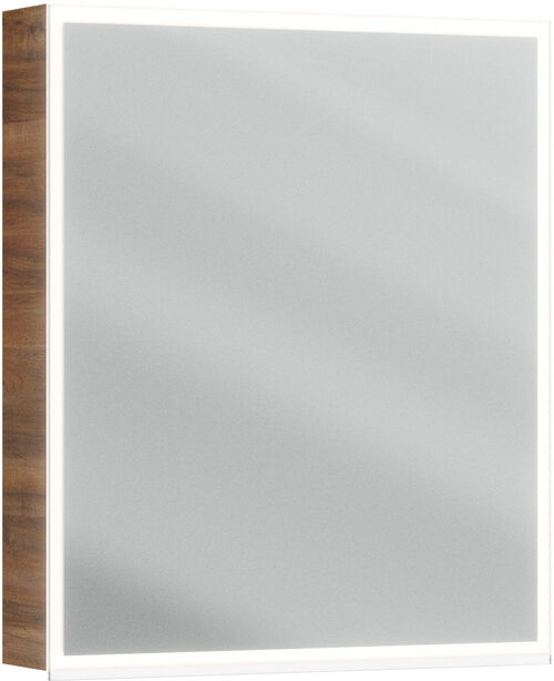 Spiegelschrank Alterna luuna LED plus Pacific walnut tobacco Lichtfarbe stufenlos verstellbar 2700-6500 K