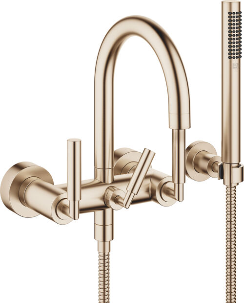 Batteria da bagno Dornbracht Tara. &frac12; Champagne spazzolato